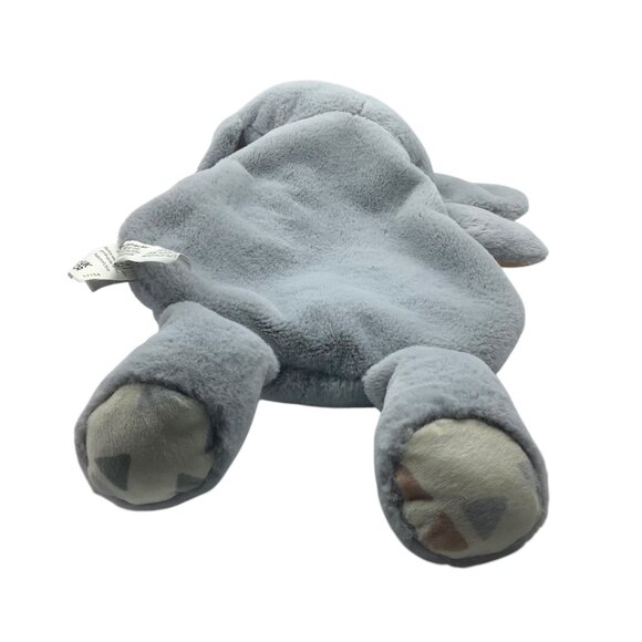 Mary Meyer Gray Plush Elephant Lovey Toy Textured Belly Pattern Security 14" - Picture 7 of 8